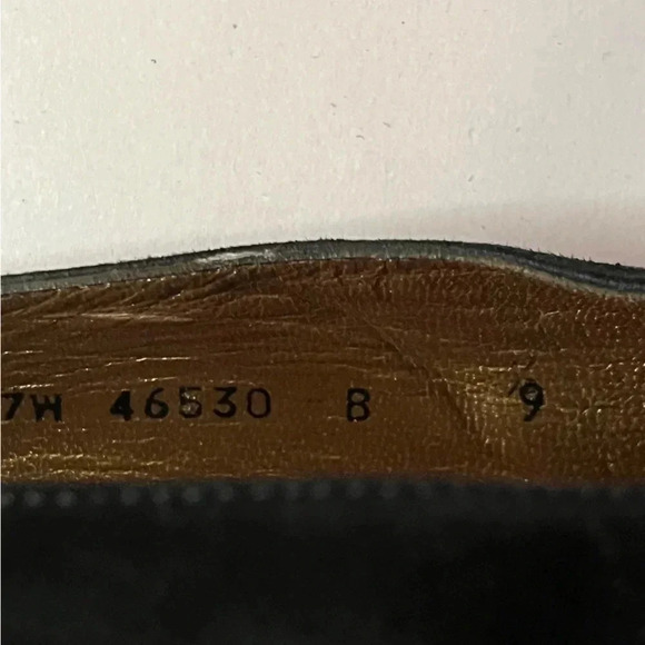 Stuart Weitzman Contemporary Black Suede Heels Size 7 Office Career - Picture 11 of 11